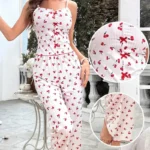 Romantic women’s 2 Piece Pajama Set ideal for lounging