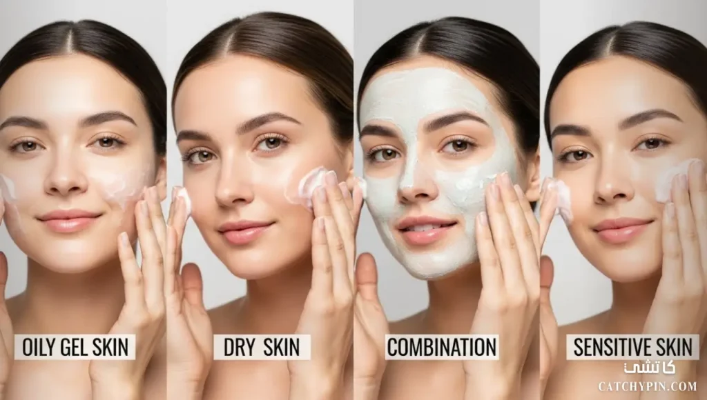 تنظيف البشرة حسب نوعها للحفاظ على إشراقها وصحتها