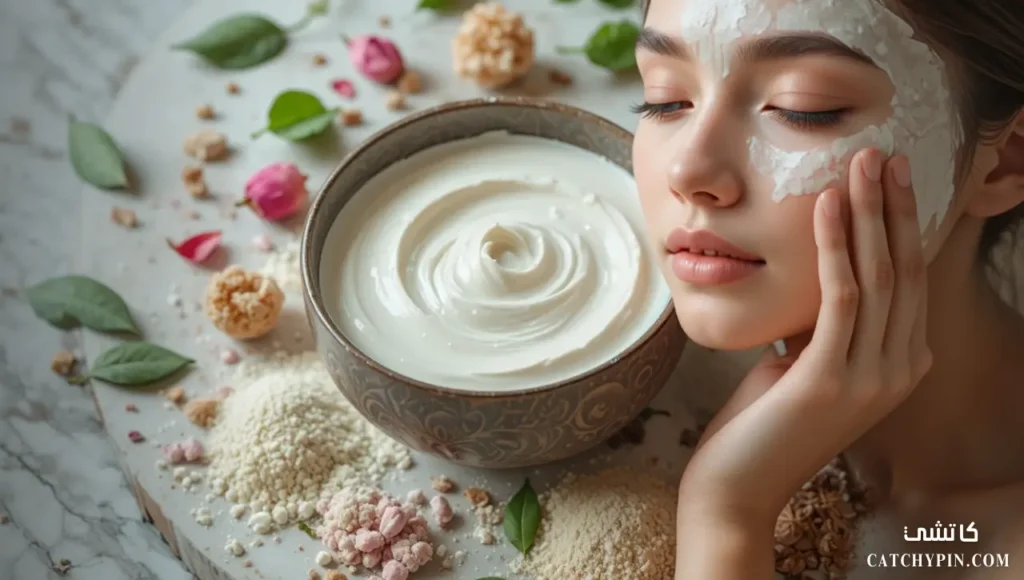 طين الكاولين للبشرة: نظافة ونعومة طبيعية طين الكاولين ينظف البشرة بلطف ويمنحها إشراقاً