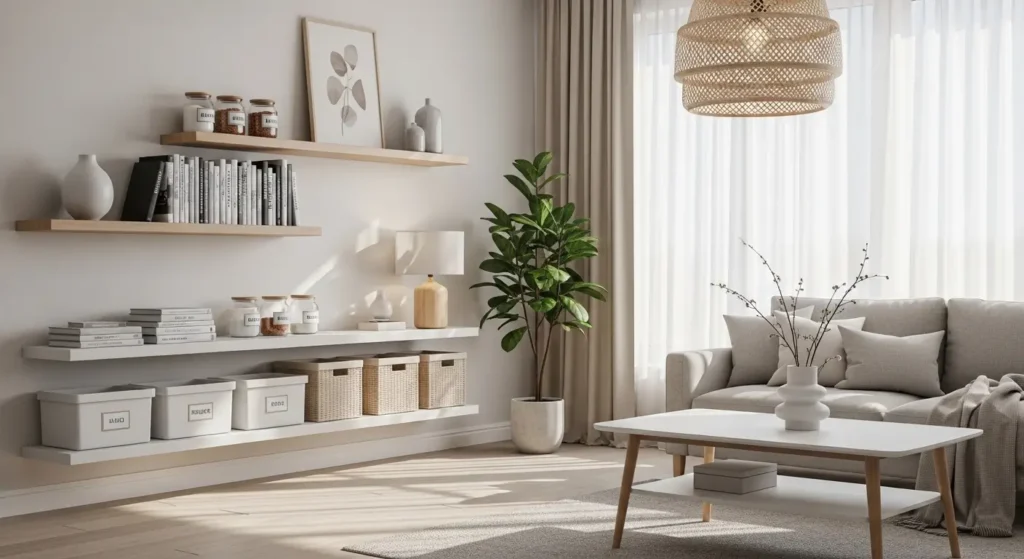 تنظيم المنزل والفوضى بأسلوب مرتب وراحة نفسية