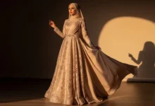 موديلات فساتين سواريه محجبات فاخرة للمناسبات الرسمية