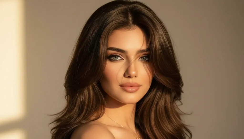 قصة شعر مدرج متوسط تضيف كثافة للشعر الخفيف