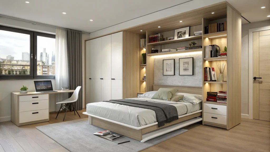 الأثاث الذكي ومتعدد الوظائف لغرف النوم الأثاث الذكي في تصاميم غرف نوم