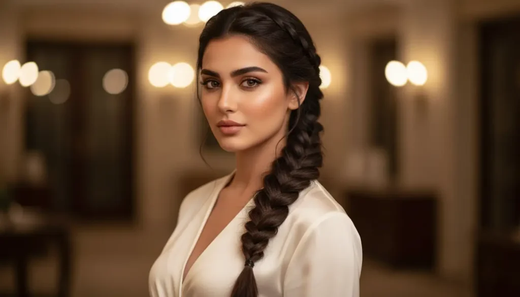 تسريحات للشعر الطويل الضفيرة الفرنسية تسريحات للشعر الطويل الضفيرة الفرنسية بإطلالة أنيقة