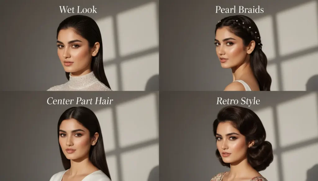 أهم صيحات تسريحات العروس بأربع إطلالات حديثة وجذابة موضة تسريحات العروس تضم أربع صيحات أنيقة