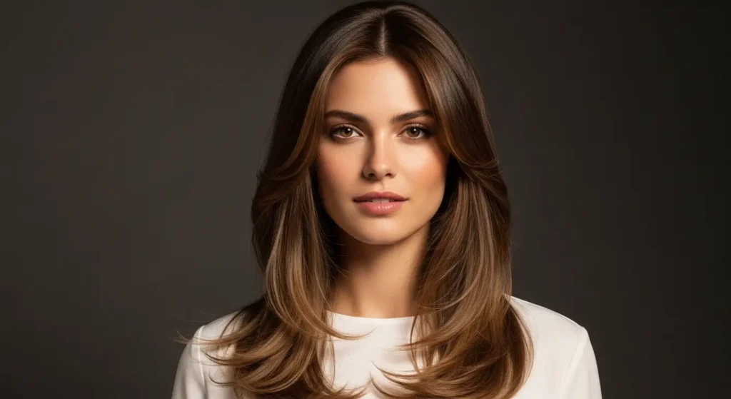 القصة المدرجة الناعمة تمنح شعرك مظهرًا سلسًا وطبيعيًا أسلوب طبيعي وأنيق للشعر الطويل مع طبقات خفيفة جدًا