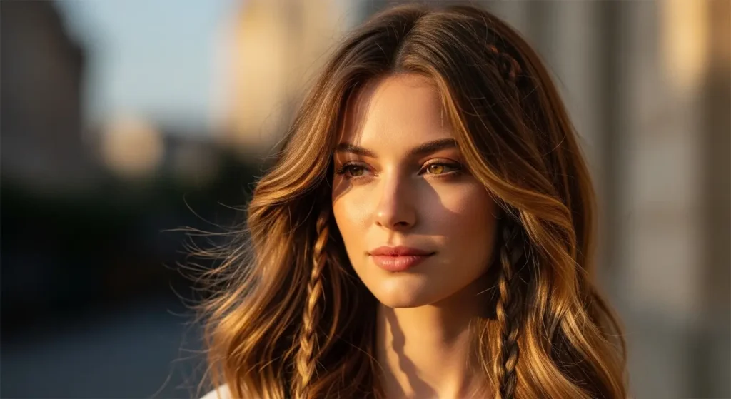 القصة المدرجة مع الجدائل تمنح شعرك حركة وانسيابية طبيعية ورومانسية أسلوب شبابي وأنيق للشعر الطويل مع جدائل منسجمة وطبيعية