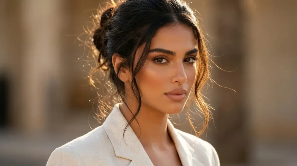 تسريحة الكعكة الفوضوية لإطلالة عصرية جذابة تسريحات للشعر الطويل الكعكة الفوضوية