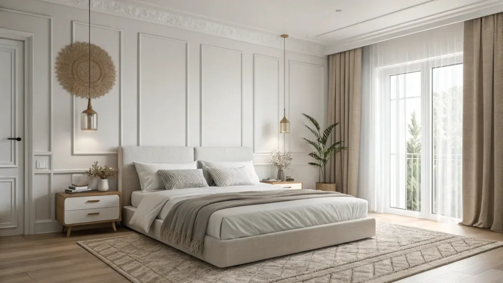 غرفة نوم مينيمالست
