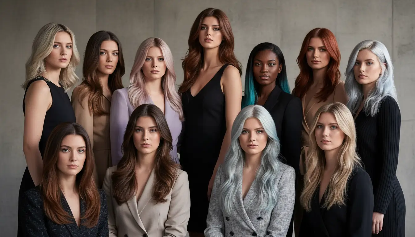 أحدث ألوان صبغات شعر عصرية