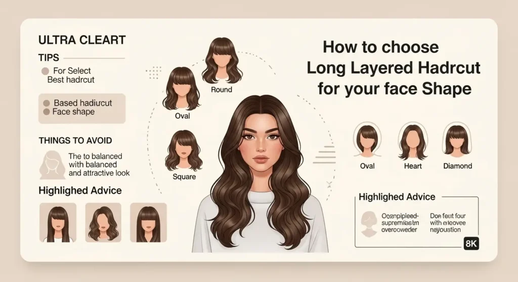 دليل سريع لاختيار قصة الشعر المثالية لشكل وجهك اختيار قصة الشعر الأنسب لوجهك