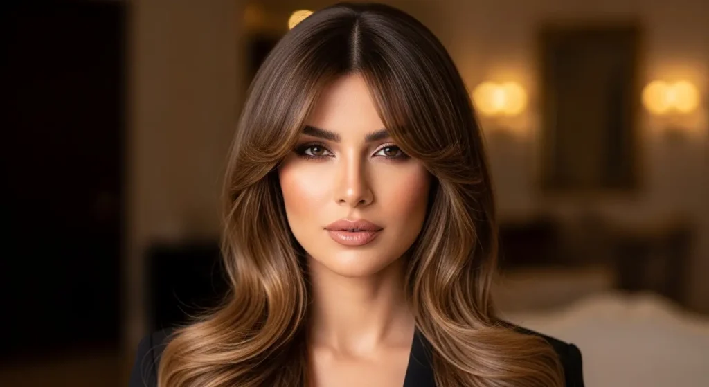 الفرق الجانبي مع غرة يمنحك مظهراً أنيقاً ومتوازناً تصفيفة فرق جانبي مع غرة تضيف أناقة للوجه