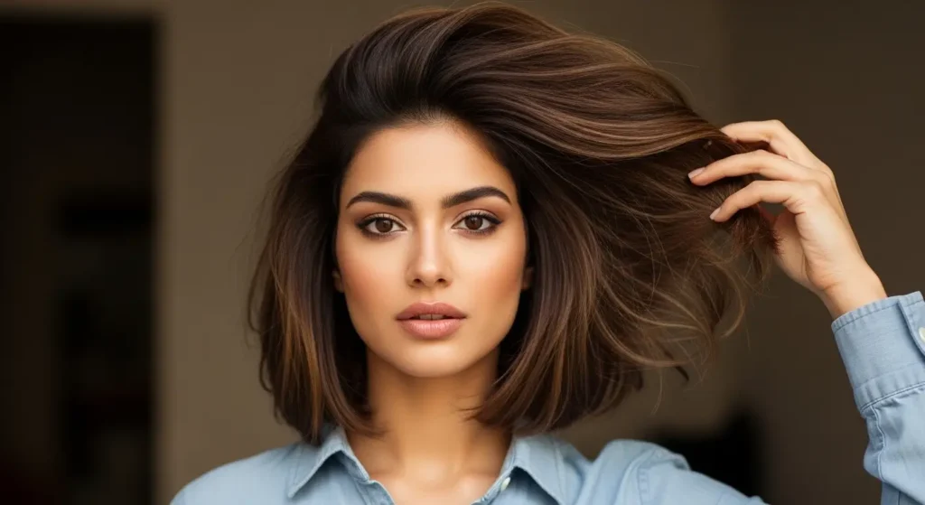 تسريحات لزيادة حجم الشعر الناعم تمنح كثافة وحركة طبيعية زيادة حجم الشعر الناعم مع طبقات خفيفة وتموجات طبيعية