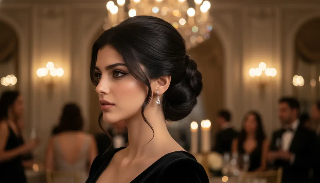 تسريحات مرفوعة كلاسيكية تمنح إطلالة أنيقة وفاخرة تسريحات مرفوعة كلاسيكية مع خطوط نظيفة وتموجات خفيفة