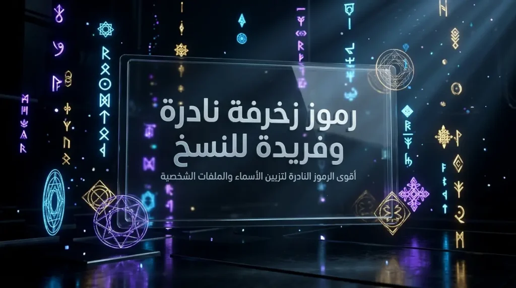 أجمل رموز زخرفة نادرة وفريدة جاهزة للنسخ للألعاب والتطبيقات Select 84 more words to run Humanizer. رموز نادرة وفريدة جاهزة لنسخ الأسماء بسهولة