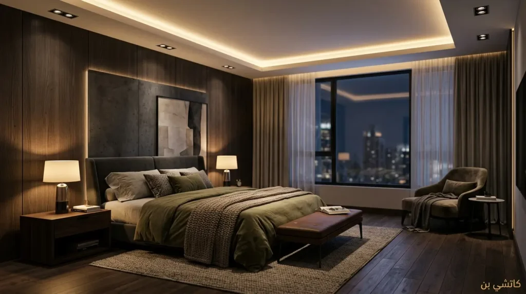 تصميم غرف نوم المعاصرة بسجاد طبقات جوت وصوف فاخر أنيق جدا غرف نوم المعاصرة رسم توضيحي لسجاد طبقات جوت وصوف فاخر م