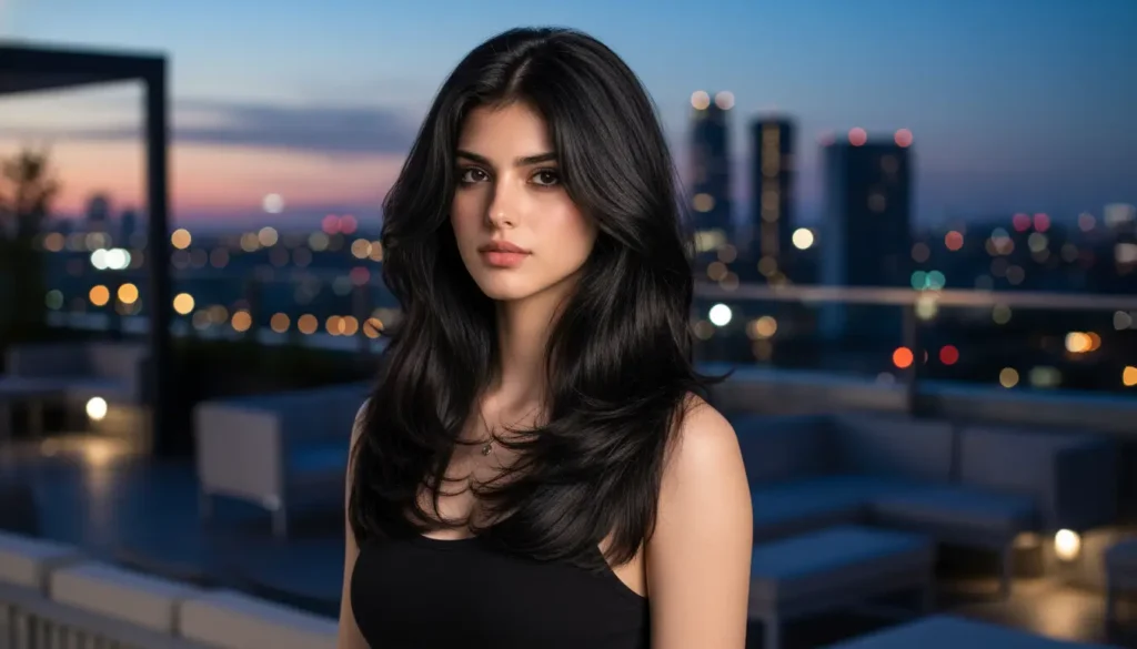 أفضل قصات شعر كاريه مدرج طويل لإطلالة أنثوية عصرية قصات شعر كاريه مدرج طويل بطبقات أمامية أنيقة وجذابة